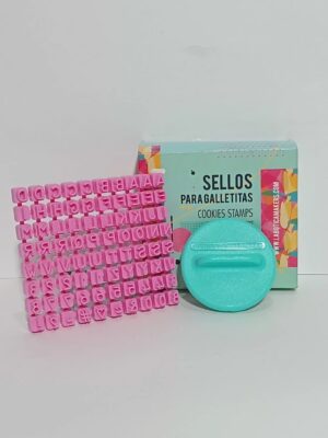 SELLO PARA GALLETITAS MINUSCULA LA BOTICA x1
