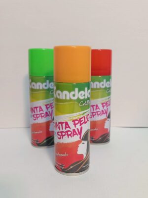 PINTURA AEROSOL PARA PELO IMPORTADA CANDELA NARANJA x1