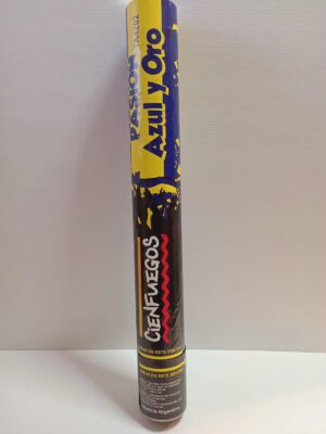 CAÑON CARIOCA FUTBOL AZUL Y ORO CIENFUEGOS  40cm x1 T4202