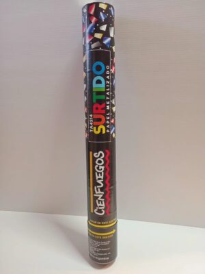 CAÑON CARIOCA METALIZADO MULTICOLOR CIENFUEGOS 40cm x1